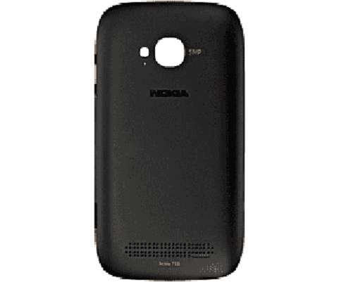 Nokia 710 black back cover