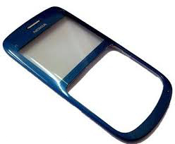 Nokia C3-00 - Front Cover + Lens Blue