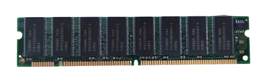 Hyundai Ram Refurbished SDRAM Dimm, 64MB, PC100 100MHz GM72V66841XT7J