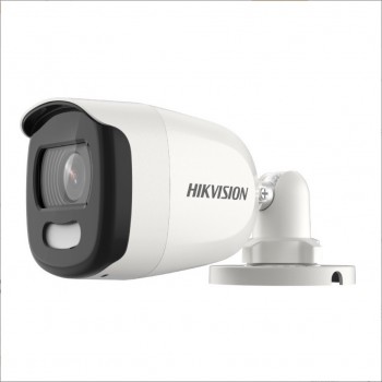 HIKVISION DS-2CE10HFT-F 5Mp 2.8mm LED20m ULTRA LOW LIGHT COLORVU ALL IN 1 BULLET PLASTIC