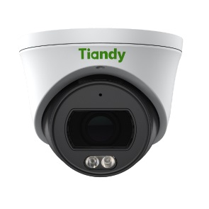 TIANDY TC-C34SP 4MP 2.8mm LED20m COLOR MAKER POE H.265 DOME MICROSD PLASTIC