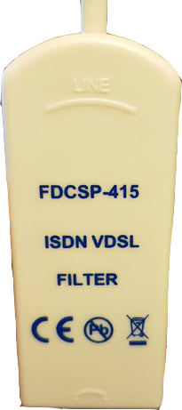 ISDN VDSL FILTER  FDCSP-415