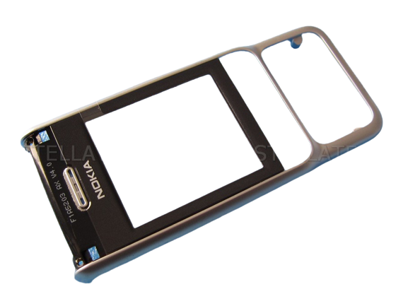 Nokia 3230 - Front Cover + Lens Black