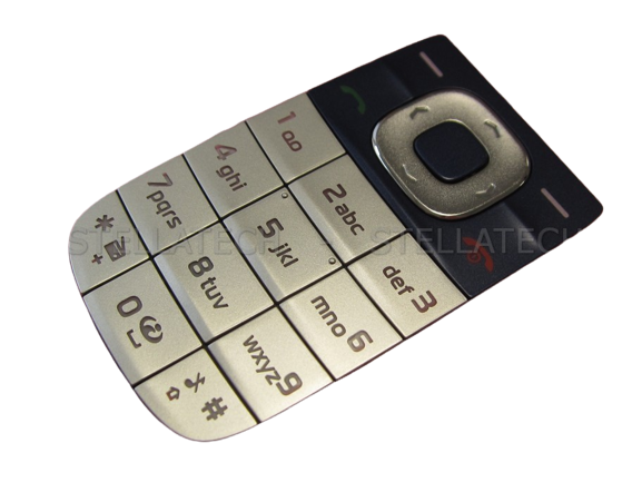 Nokia 2760 - Keypad Silver/Blue