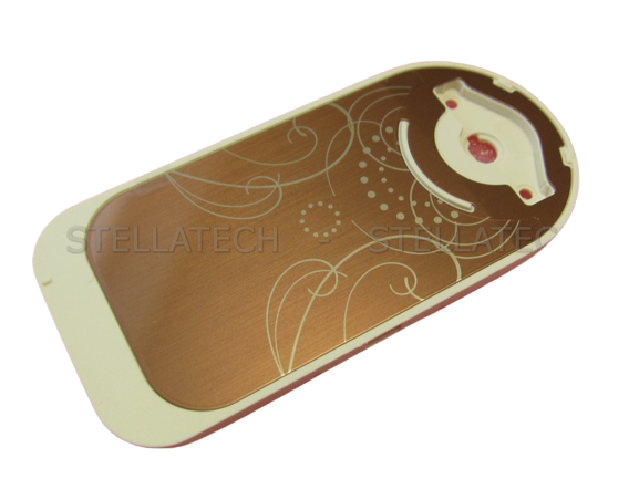 Nokia 7373 - Back Cover f. Slider Pink