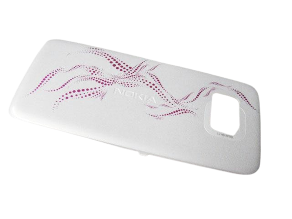 Nokia 5530 - Battery Cover White/Pink