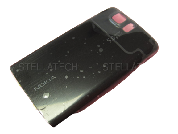 Nokia 6600i Slide - Battery Cover Black