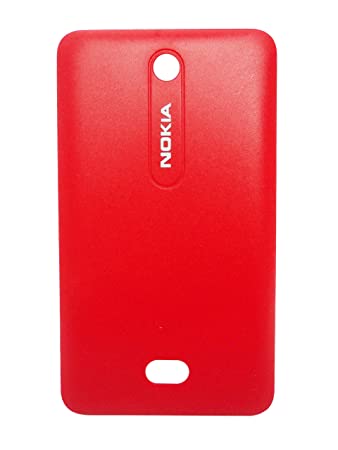 Nokia asha 501 battery cover red