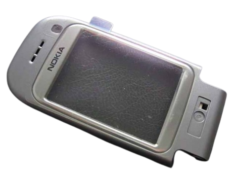 Nokia 6267 - Front Cover + Lens Inner Silver