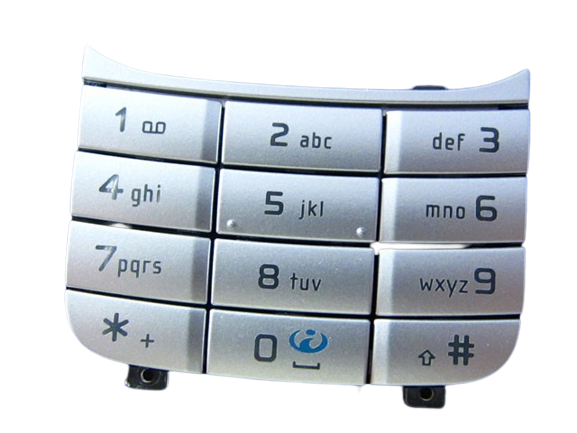 Nokia 6111 - Keypad Silver