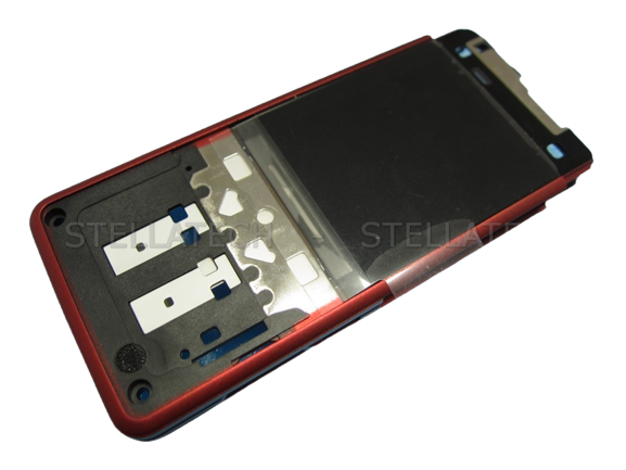 Sony Ericsson C902 - Chassis / Middle Frame + Display Red