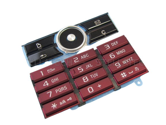 Sony Ericsson G900 - Keypad Latin Dark Red