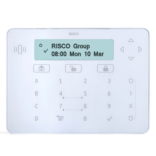 RISCO ELEGANT KEYPAD PROXIMITY WHITE  TAGS (RPKELPWT000B)