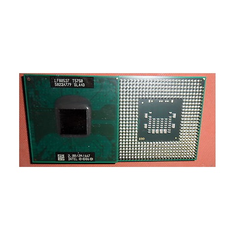 Intel Core 2 Duo Processor T5750 (2M Cache, 2.00 GHz, 667 MHz FSB) – LF80537 SLA4D Refurbished