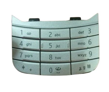 Nokia 6600i Slide - Keypad Numeric Silver