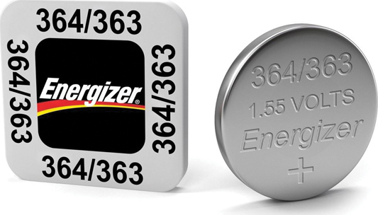 Energizer 364/363  Silver Oxide  SR60 1.55V 1