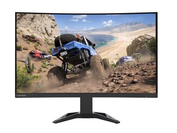 LENOVO Monitor G32qc-30 Gaming 31.5 QHD VA Curved, Slim Bezel, HDMi,Display Port,  AMD FreeSync Premium, Height adjustable, Speakers,3YearsW