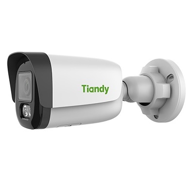 TIANDY TC-C34QN SPARK SERIES I3/E/Y 4MP 2.8mm IR30 POE H.265 BULLET MIC METAL+PLASTIC