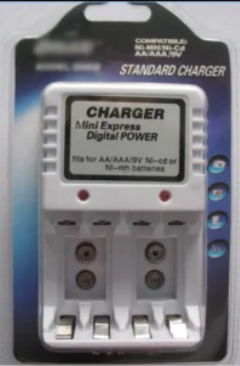 Φορτιστής Μπαταριών Onan Standard Charger S08W 600maH για μπαταρίες AA/AAA/9V/Ni-cd/Ni-mh