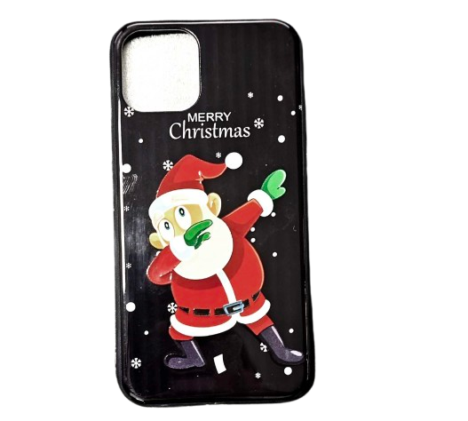 Θήκη Σιλικόνης Μαύρη Merry Christmas για iPhone 11 Pro