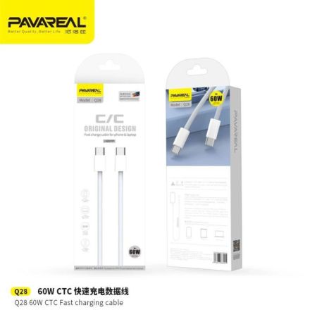 Pavareal X11-2m  Braided USB-C  USB-C 2m  60W