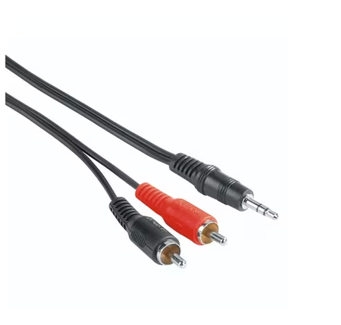  2x RCA Male to 3.5mm 2.5m 