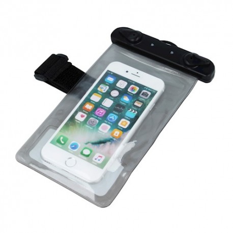 5,5 Waterproof Case with Armband Black