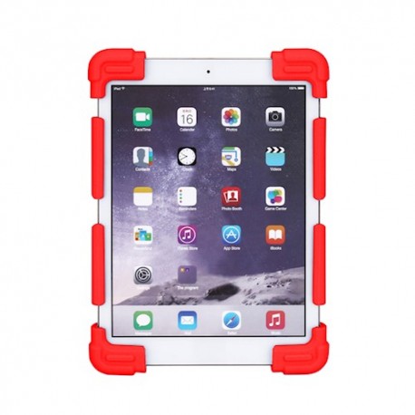 7-8 Universal Silicone Case For Tablet red