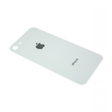 Apple iPhone 8 BackCover White/Silver HQ