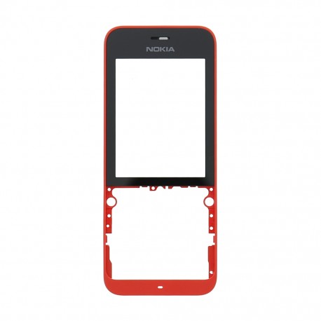 Nokia 220-220Dual FrontCover red ORIGINAL