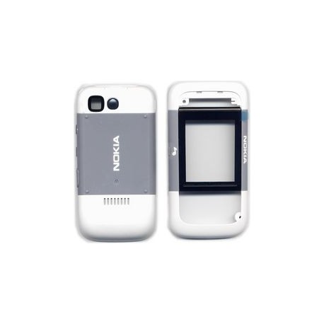 Nokia 5200 Set Cover white grey ORIGINAL