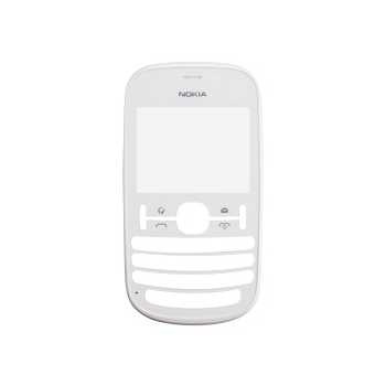 Nokia Asha 201 FrontCover white ORIGINAL