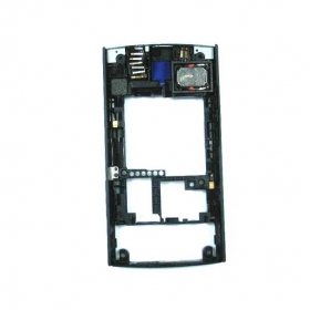 Nokia X3-00 MiddleCover black ORIGINAL