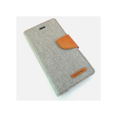 Samsung Galaxy A3 Mercury Canvas Case grey