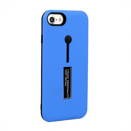 Samsung Galaxy A6 2018 Vennus Ring Finger Stand Back Cover Blue