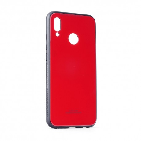 Samsung Galaxy J6 Plus Testa Glass Silicone Red