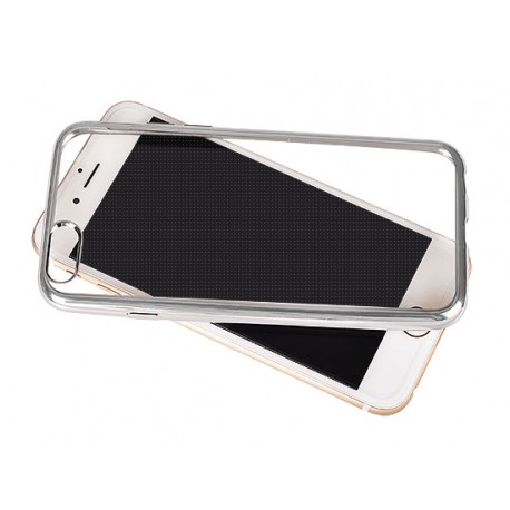 Sony Xperia E5 Clear Silicone Silver