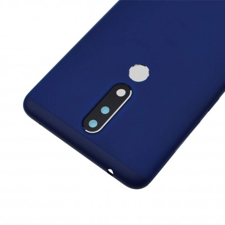 Nokia 3.1 BatteryCover w/o Camera Lens Blue ORIGINAL