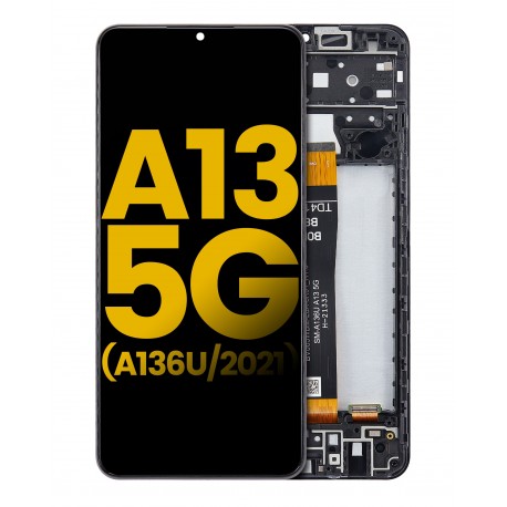 Samsung Galaxy A13 5G 2022/SM-A136F Lcd+Frame Black GRADE A