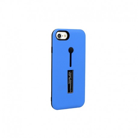 Apple iPhone X/XS Vennus Ring Finger Stand Back Cover Blue