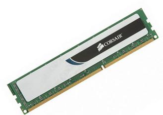 CORSAIR RAM DIMM 4GB CMV4GX3M1A1600C11, DDR3, 1600MHz, LATENCY 11-11-11-30, 1.35V, VALUE SELECT, LTW.