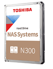 TOSHIBA HDD 3,5 4TB NAS N300 HDWG440UZSVA, SATA3, 7200 RPM, CACHE 128 MB, 3YW.