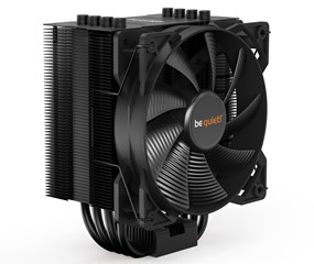 BEQUIET CPU COOLER PURE ROCK 2 BLACK BK007, 150W TDP, INTEL LGA 115X/1200/1700/2011(-3) SQUARE ILM/2066, AMD AM5/AM4, 3YW.