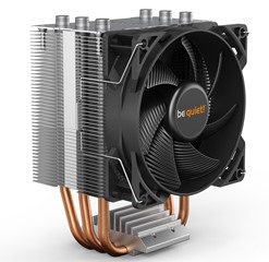 BEQUIET CPU COOLER PURE ROCK SLIM 2 BK030, 130W TDP, INTEL 1700/1200/1150/1151/1155 AMD AM5/AM4, 3YW.