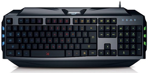 GENIUS KEYBOARD SCORPION K5, WIRED, USB, GAMING, BLACK, 2YW.