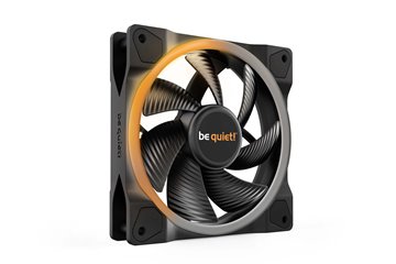 BEQUIET FAN LIGHT WINGS 120MM PWM BL072, ARGB, 4 PIN PWM, 1700RPM, 41,51CFM/70,53M3/H, 20,6 DB, LIFESPAN 60000H, 3YW.