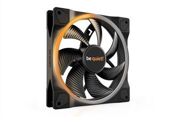 BEQUIET FAN LIGHT WINGS 140MM PWM BL074, ARGB, 4 PIN PWM, 1500RPM, 56CFM/95,14M3/H, 23,3 DB, LIFESPAN 60000H, 3YW.