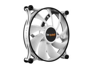 BEQUIET FAN SHADOW WINGS 2 WHITE 140MM BL090, 3 PIN, 900RPM, 49,8CFM/85M3/H, 14,7 dB, Lifespan 80000h, WHITE, 3YW.