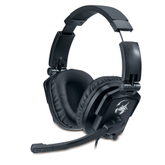 GENIUS HEADSET LYCHAS HS-G550, WITH MICROPHONE, GAMING, BLACK, 2YW.