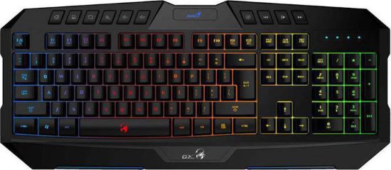 GENIUS KEYBOARD SCORPION K20, WIRED, USB, GAMING, BLACK, 2YW.